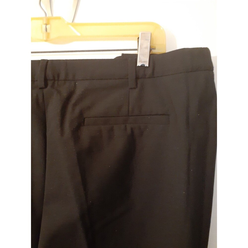 Lands End 20 Tall Women's Dress Pants  Black Wool Blend New $95 Retail - Picture 4 of 8